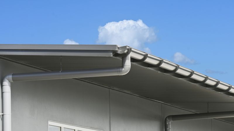 New Gutter Installation on Commercial Building